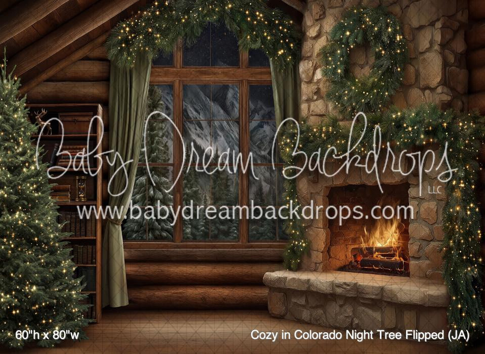 Cozy in Colorado Night Tree Flipped (JA)