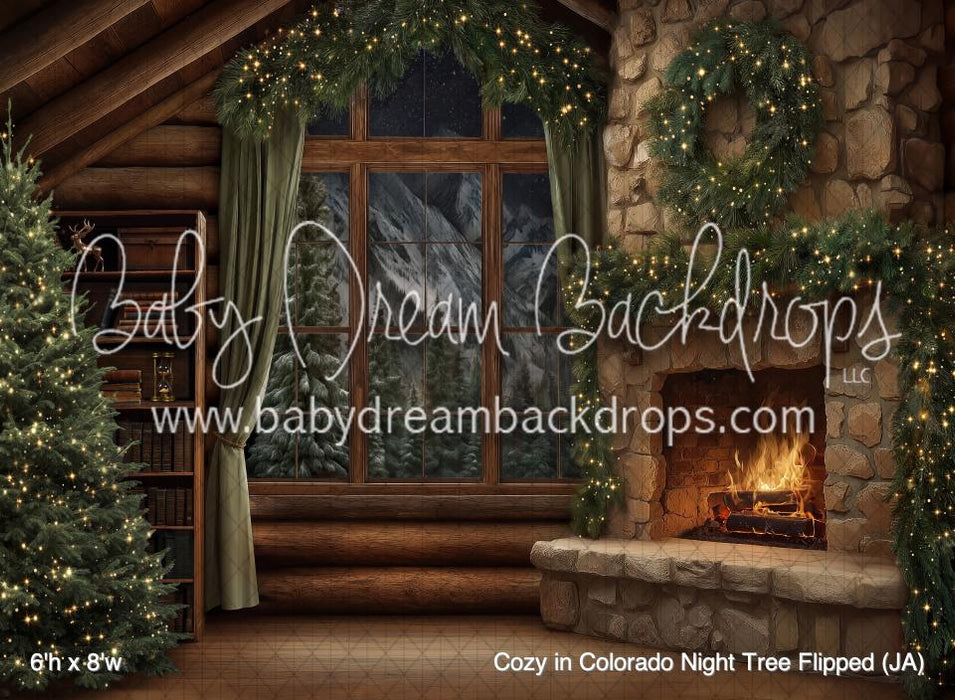 Cozy in Colorado Night Tree Flipped (JA)