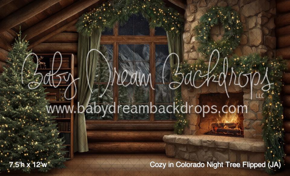 Cozy in Colorado Night Tree Flipped (JA)