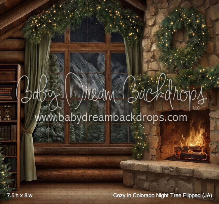 Cozy in Colorado Night Tree Flipped (JA)