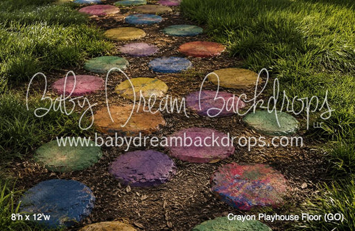 Crayon Playhouse Fabric Floor (GO)