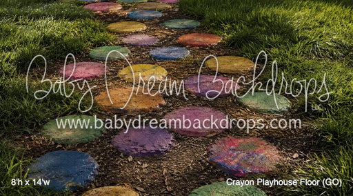 Crayon Playhouse Fabric Floor (GO)