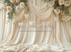 Cream Crush Curtains with Hearts (JA)