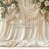 Cream Crush Curtains with Hearts (JA)