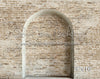 Cream Brick Arch Wall (VR)