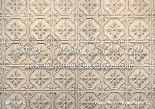 Creme Brulee Tile Itty Bitty (CC)