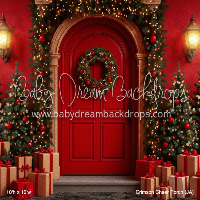 Crimson Cheer Porch (JA)