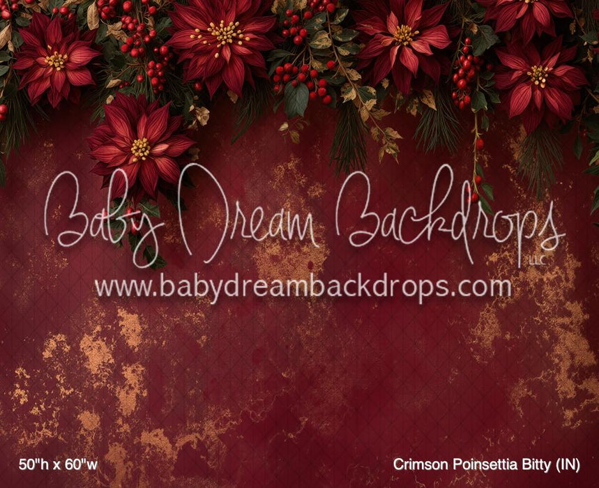 Crimson Poinsettia Bitty (MI)