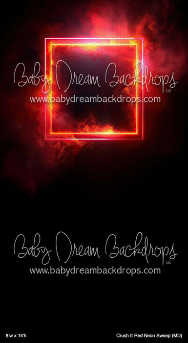 Crush It Red Neon Sweep (MD)