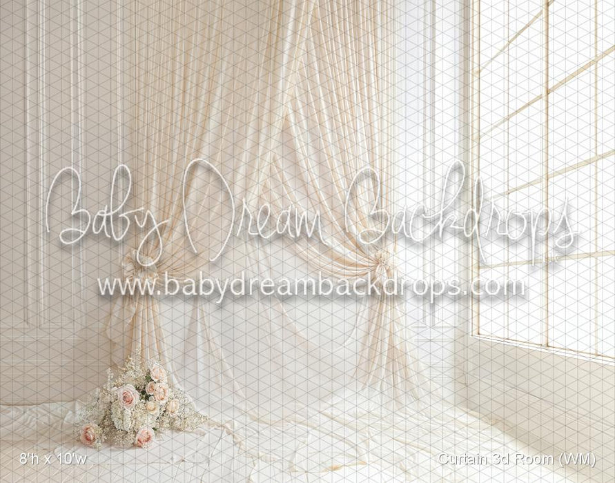 Curtain 3d Room (WM)