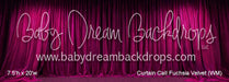 Curtain Call Fuchsia Velvet (WM)