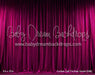 Curtain Call Fuchsia Velvet (WM)