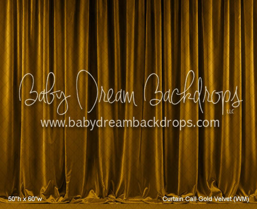 Curtain Call Gold Velvet (WM)