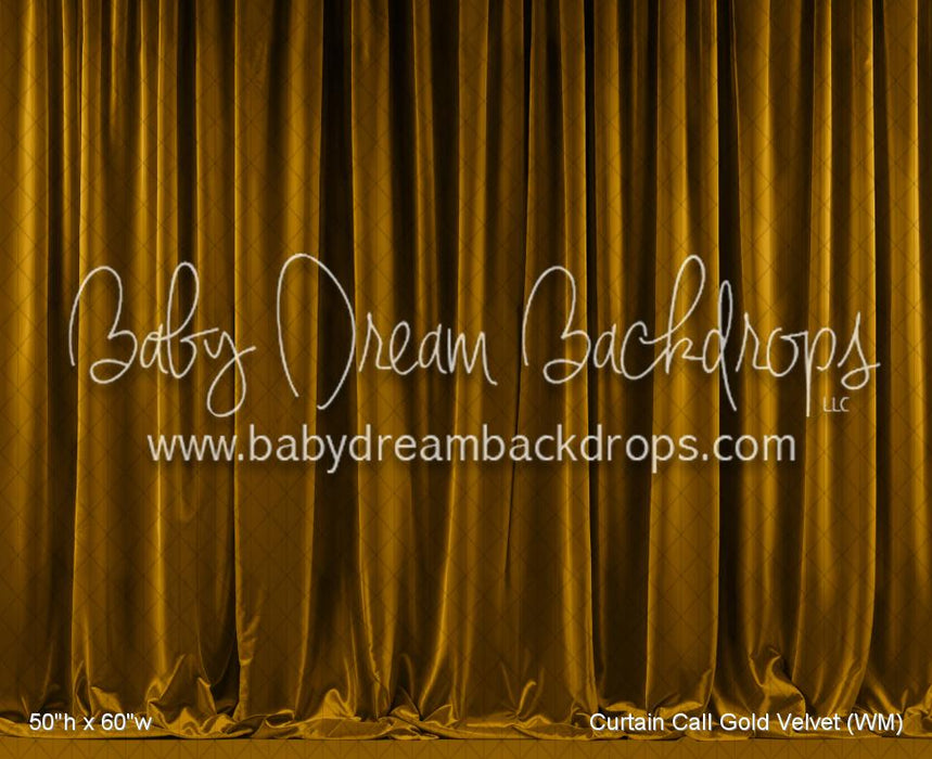 Curtain Call Gold Velvet (WM)