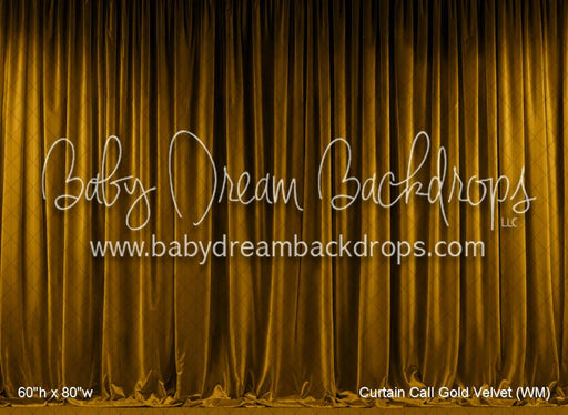 Curtain Call Gold Velvet (WM)