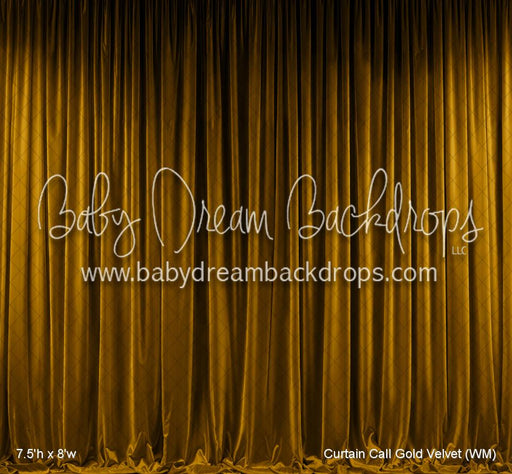 Curtain Call Gold Velvet (WM)