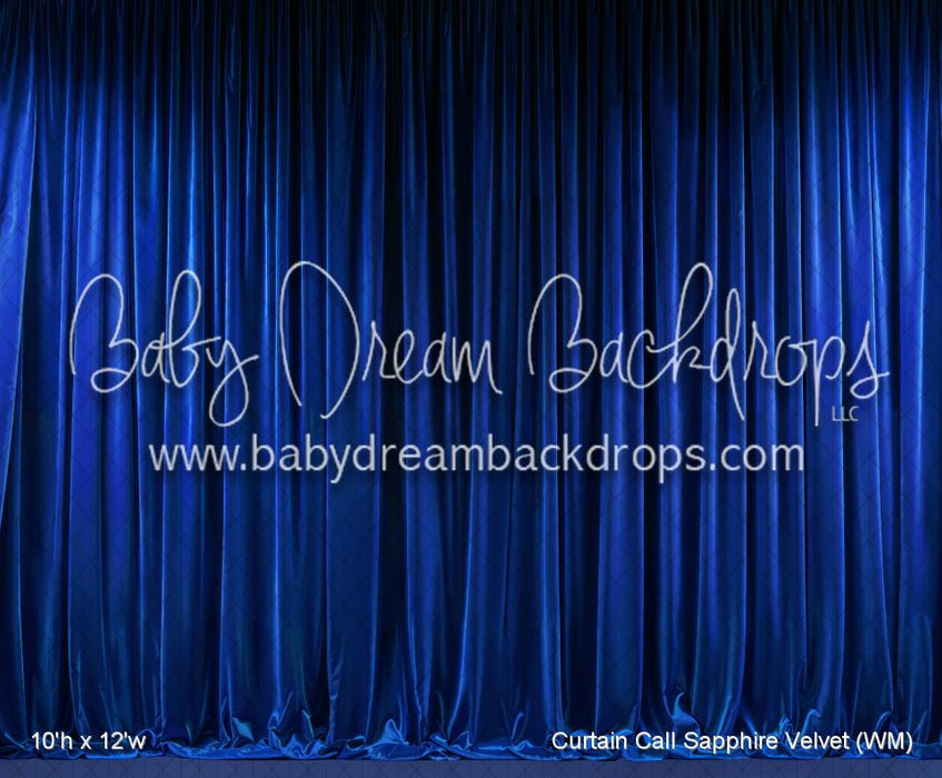 Curtain Call Sapphire Velvet (WM)