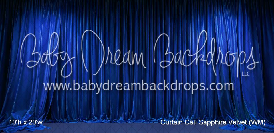 Curtain Call Sapphire Velvet (WM)