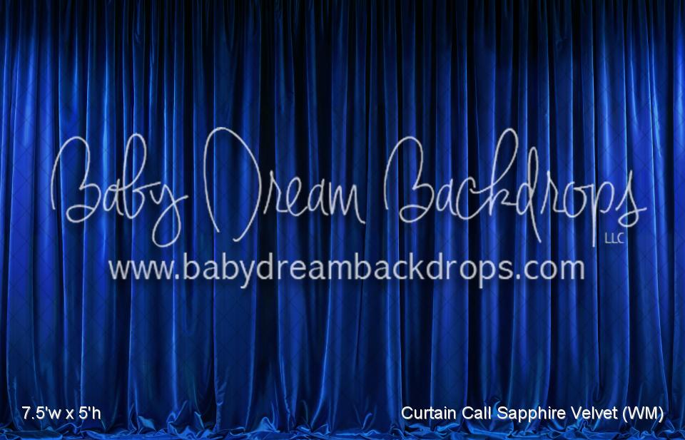 Curtain Call Sapphire Velvet (WM)