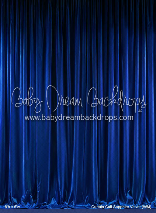 Curtain Call Sapphire Velvet (WM)
