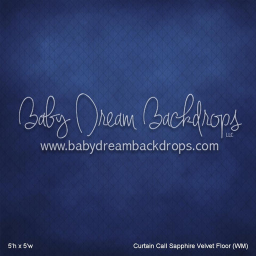 Curtain Call Sapphire Velvet Floor (WM)