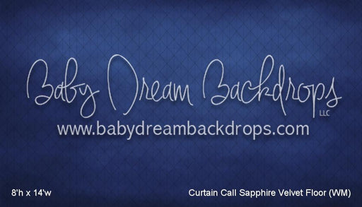 Curtain Call Sapphire Velvet Floor (WM)