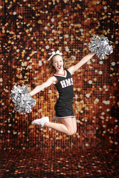 Glimmer Shimmer Orange Sweeps (CC)