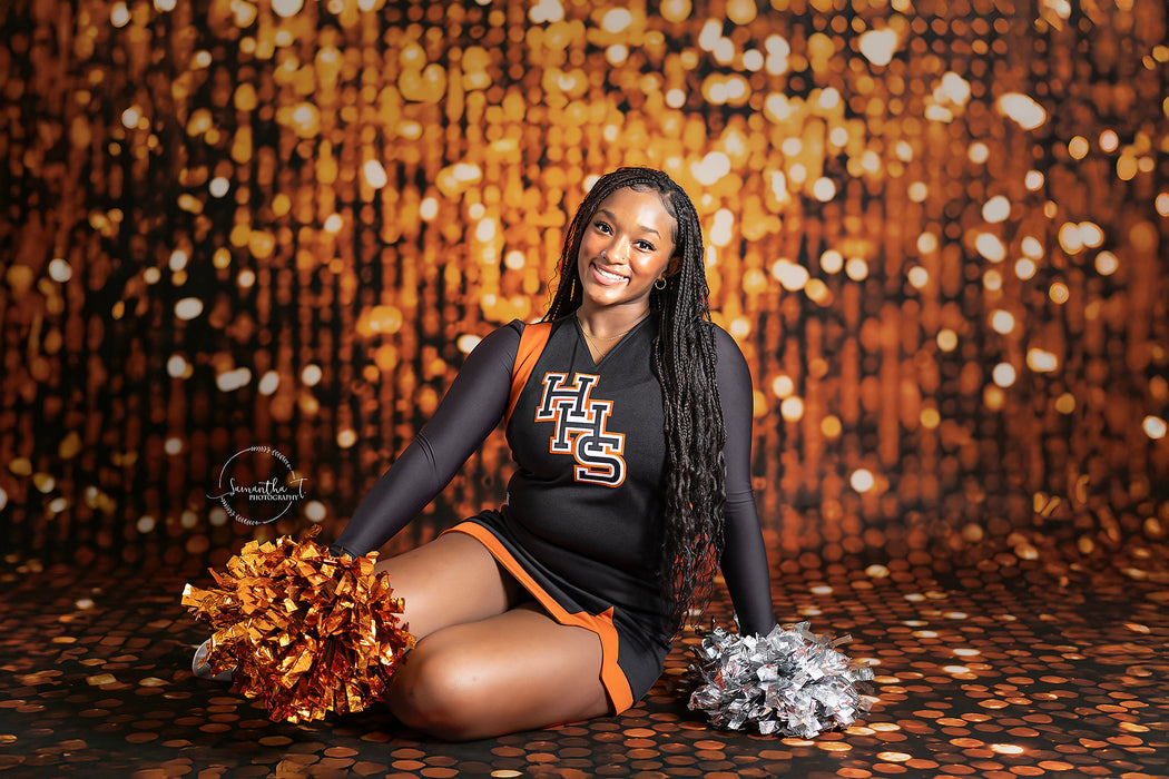 Glimmer Shimmer Orange Sweeps (CC)