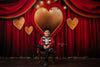 Red Valentine Circus Heart (JA)
