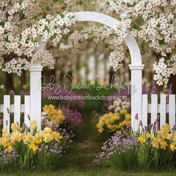 X Drop Daffodil Dreams Arch (JA)