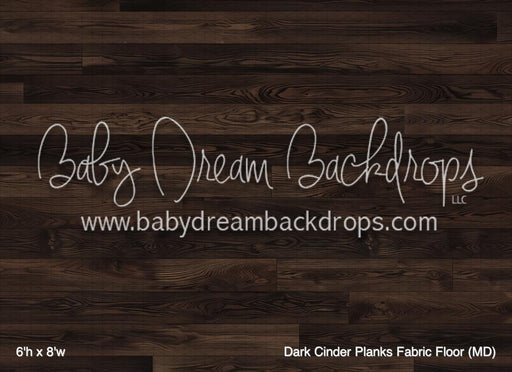 Dark Cinder Planks Fabric Floor (MD)