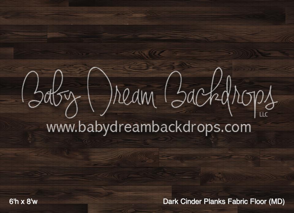 Dark Cinder Planks Fabric Floor (MD)
