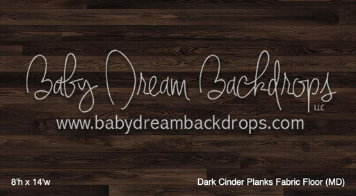 Dark Cinder Planks Fabric Floor (MD)