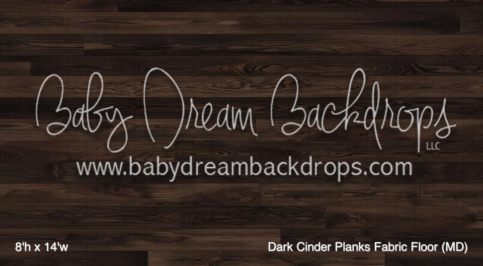 Dark Cinder Planks Fabric Floor (MD)
