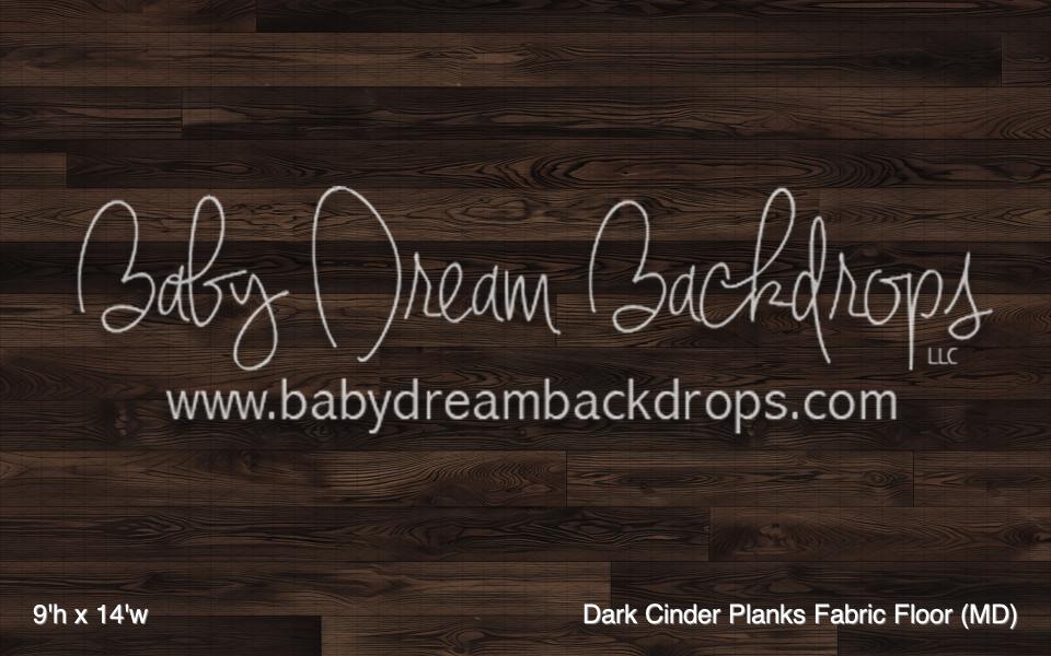 Dark Cinder Planks Fabric Floor (MD)