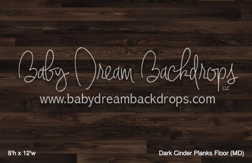 Dark Cinder Planks Fabric Floor (MD)