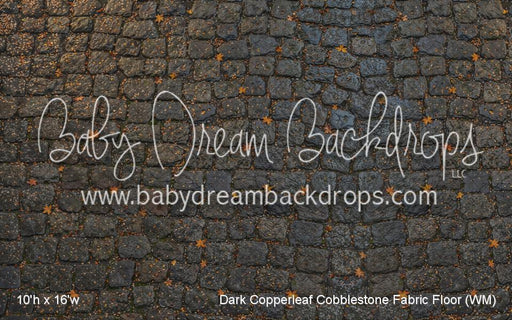 Dark Copperleaf Cobblestone Fabric Floor (WM)