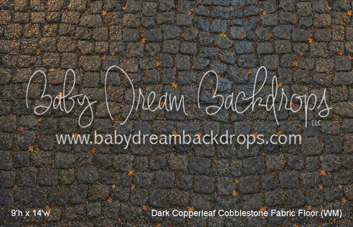 Dark Copperleaf Cobblestone Fabric Floor (WM)