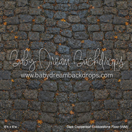 Dark Copperleaf Cobblestone Fabric Floor (WM)