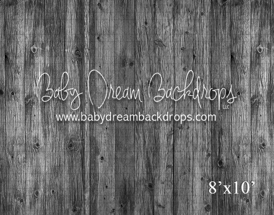 Dark Grey Reclaimed Wood Floor (VR)