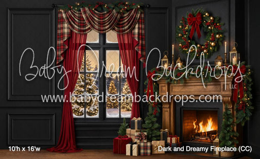 Dark and Dreamy Fireplace (CC)