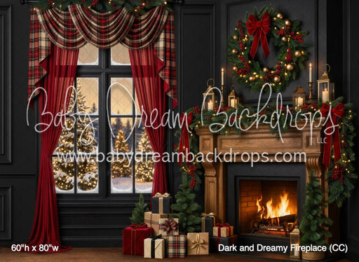 Dark and Dreamy Fireplace (CC)