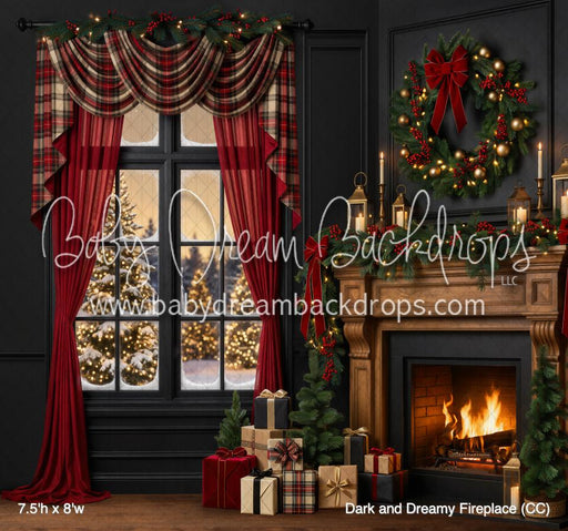 Dark and Dreamy Fireplace (CC)