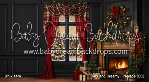 Dark and Dreamy Fireplace (CC)