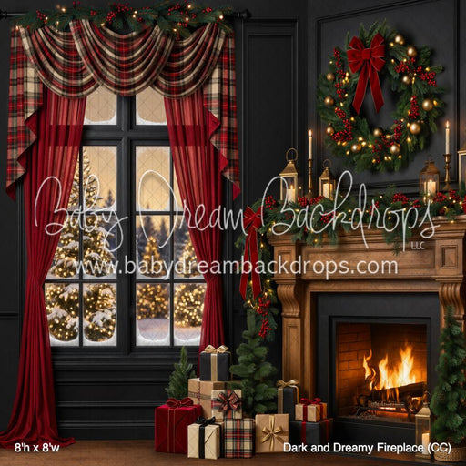 Dark and Dreamy Fireplace (CC)