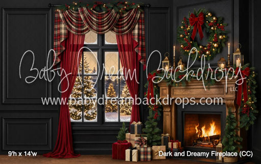 Dark and Dreamy Fireplace (CC)