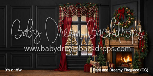 Dark and Dreamy Fireplace (CC)