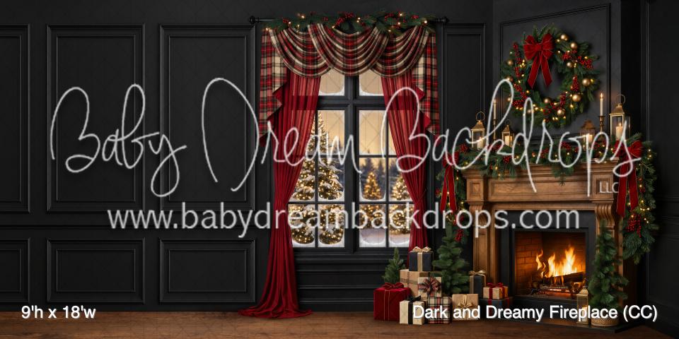 Dark and Dreamy Fireplace (CC)