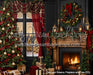 Dark and Dreamy Fireplace and Tree (CC)
