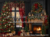 Dark and Dreamy Fireplace and Tree (CC)